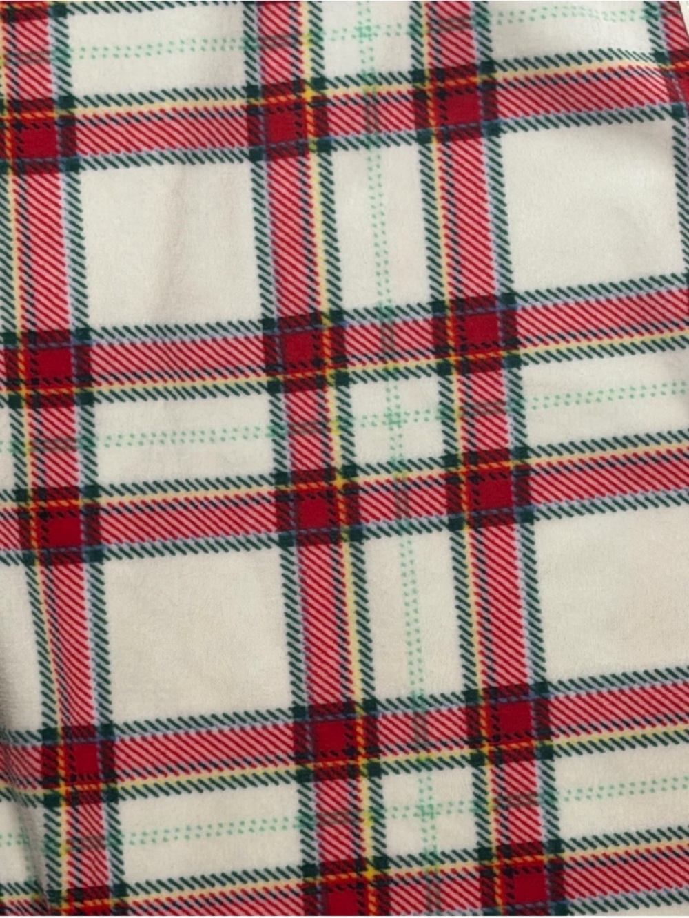 Auden Christmas Plaid Fleece Pajama Set Women’s XXL Red Green Holiday PJs - Picture 10 of 11